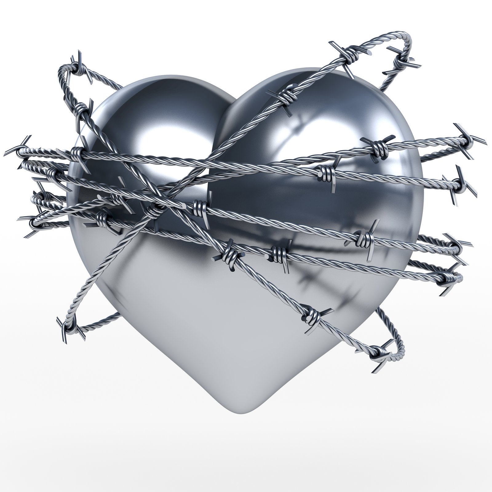 Heart Shiny wth Barbwire